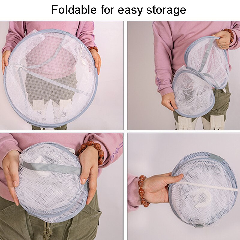 Drying net drynet clothes drying basket Household Folding Clothes Network sweater tile blouse anti-deformation herb drying rack