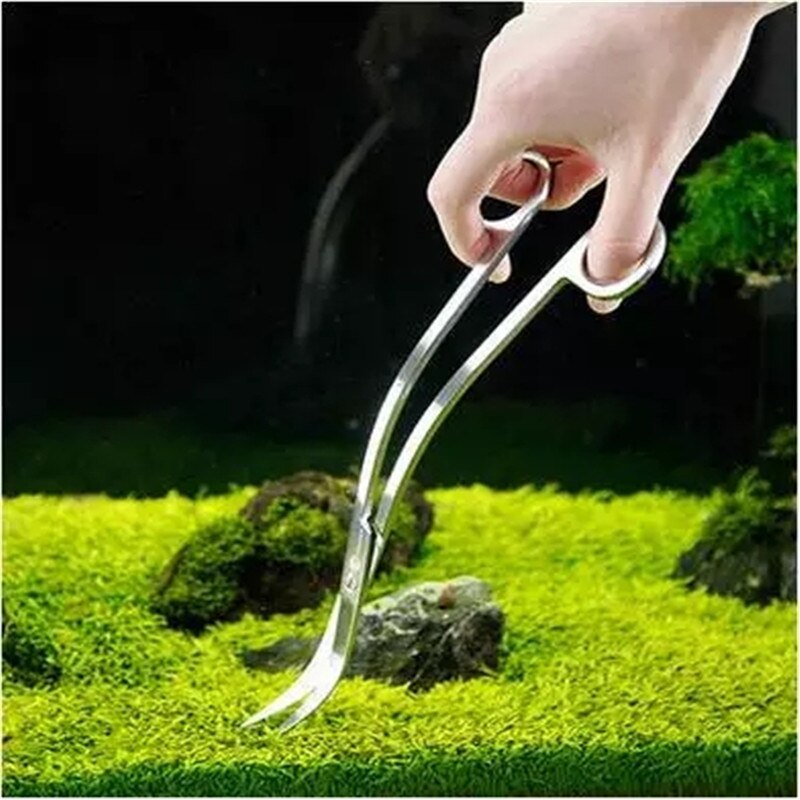 Aquarium Levende Plant Aquarium Gereedschap Set Schaar Pincet Grind Leveler Aquarium Glass Cleaner Fish Tank Cleaner