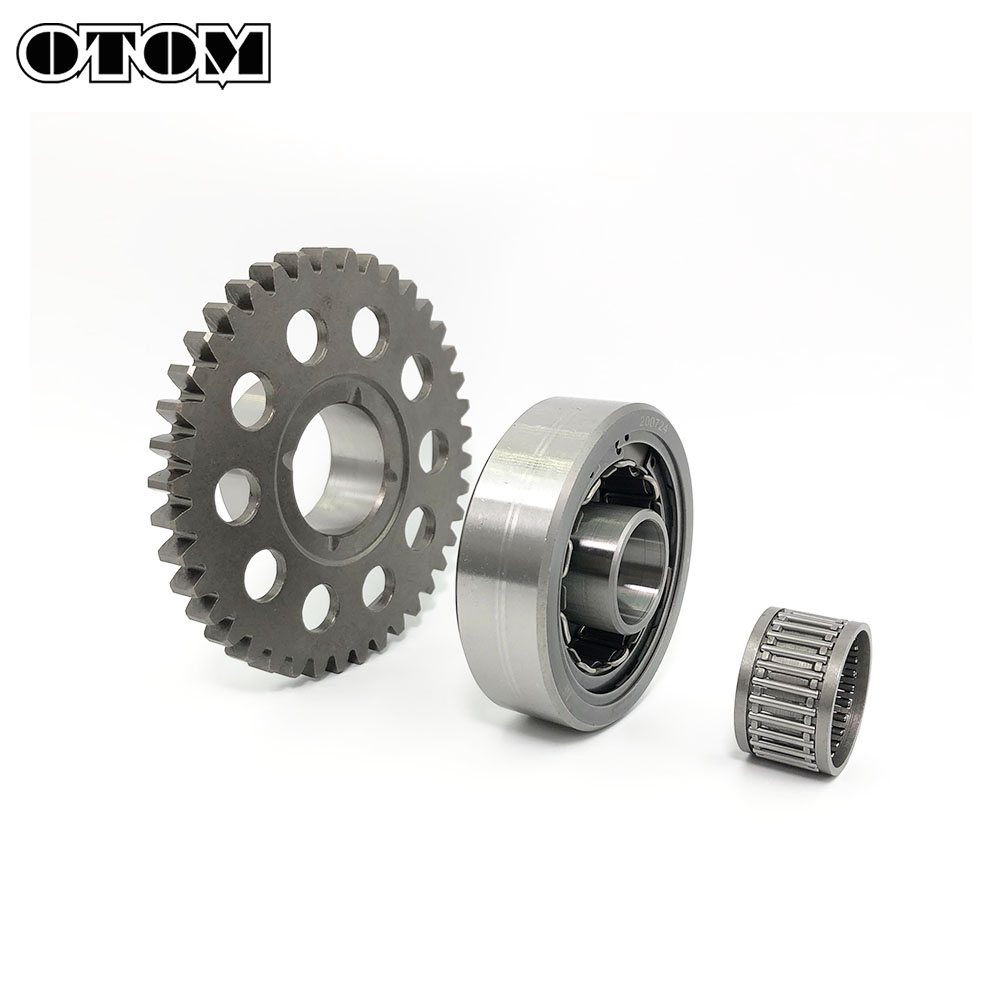OTOM-accesorios para motocicleta, embrague de arranque de disco, rodamiento de aguja de doble engranaje para ZONGSHEN 450cc NC450, piezas de motor