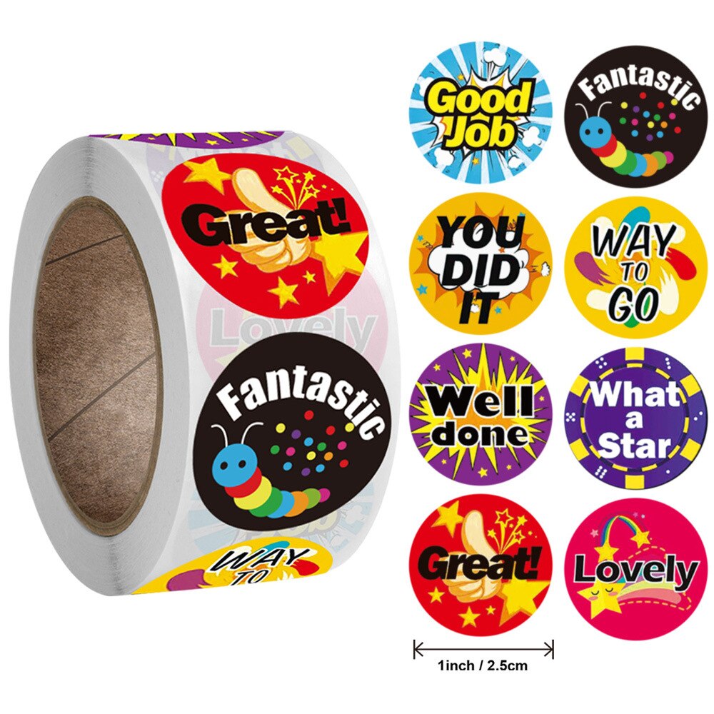 Qiduo Beloning Stickers Voor Kids Leraar Leuke Dieren Klaslokaal Motivatie Sticker Ondersteuning Gedrag Voor Jongens Meisjes