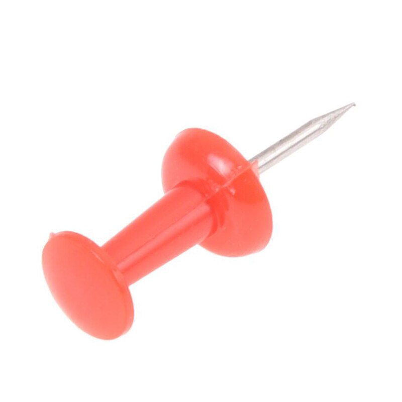 Chinchetas de Metal de colores para PPYY-100pcs, tachuelas metálicas para dibujo de mapa, accesorios de oficina, suministros escolares, papelería