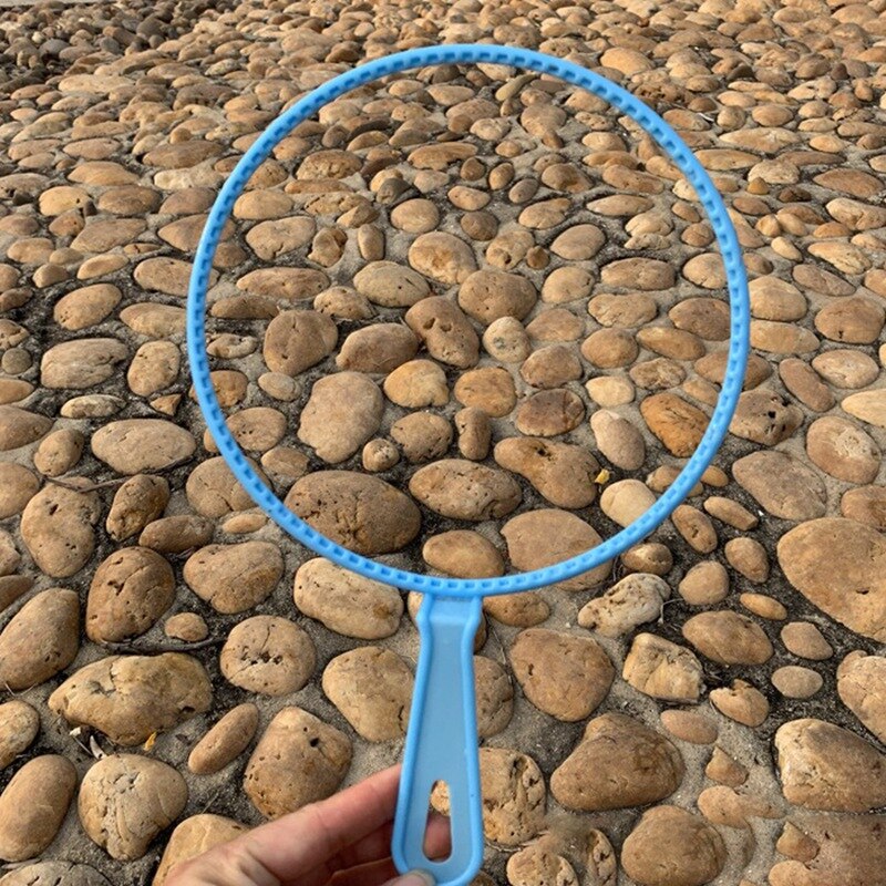 6Pcs Kleurrijke Bubble Wand Set Bubble Blower Speelgoed Set Voor Kinderen Zomer Grappige Grote Bubble Outdoor Speelgoed
