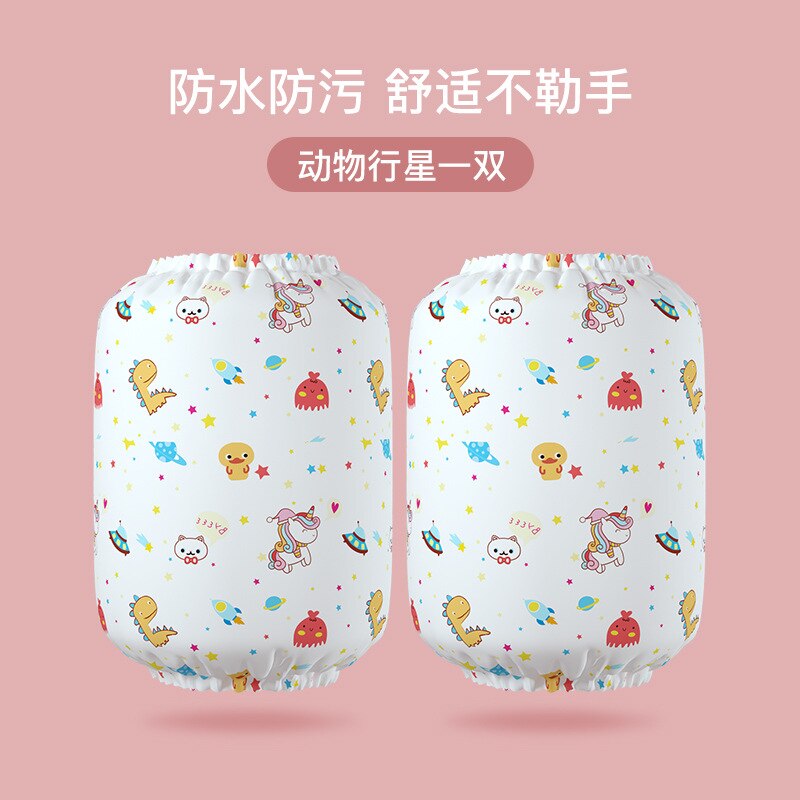 Bras Toshi imperméable pour enfants, manches pour manger, peinture, accessoires de tablier Anti-salissure, protecteur de manches pour enfants: CAMEL