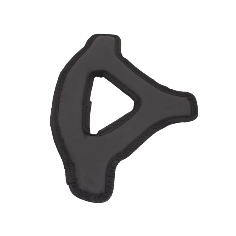Headset-kopfpolster, kopfbandbefestigung für oculus quest 2, befestigungszubehör, helm-kopfpolster, druckentlastendes kopfband, schaumstoffpolster: Schwarz
