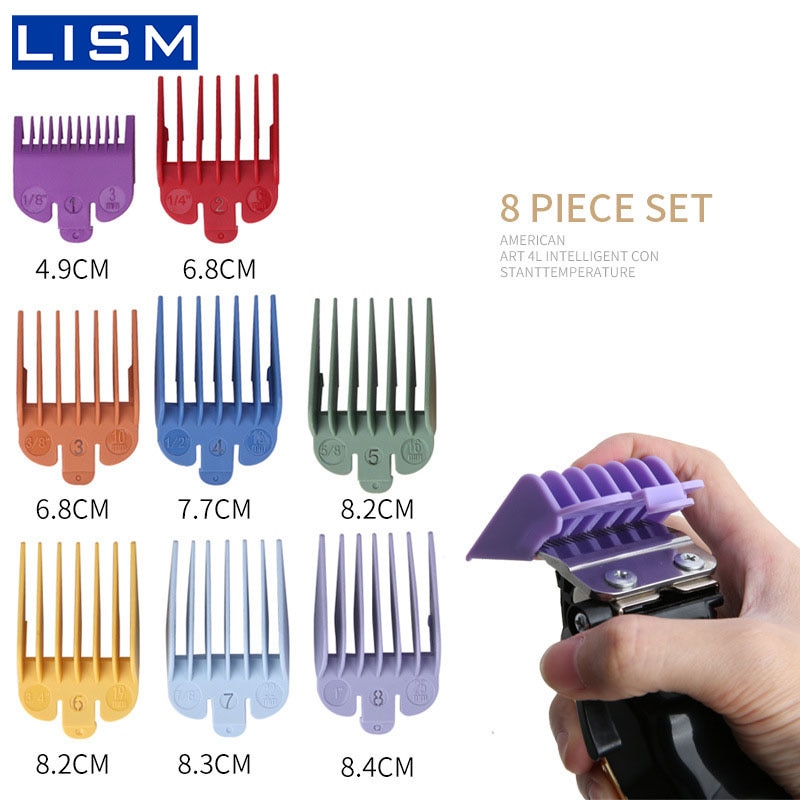 Wahl Universal 8-piece set limit comb 3/6/10/13/16/19/22/25 mm Limit Comb Cutting Guide Combs Set