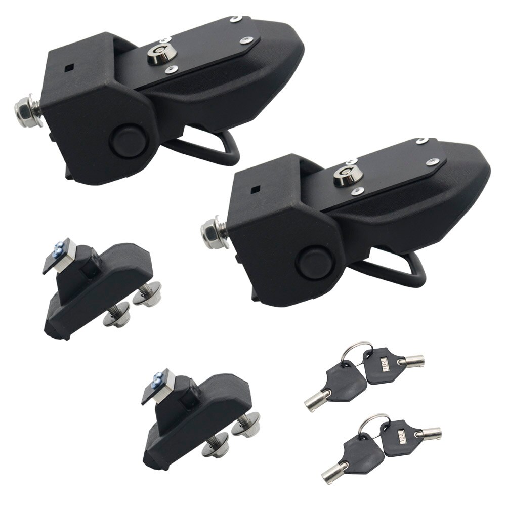 Para Jeep Wrangler JL 2018 2019 2020 Black Chrome Motor Capô Bloqueio Trava Catch Tampa Exterior ABS Carro de Segunda Geração styling