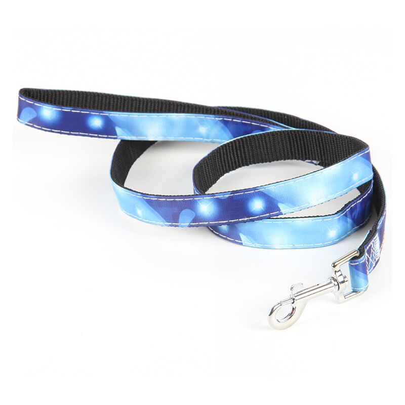 Printing Dogs Cat Harness And Leash Set Puppy Dog Chain Collar Belt Strap Pets Accessories Yorkshire Terrier Perros Productos