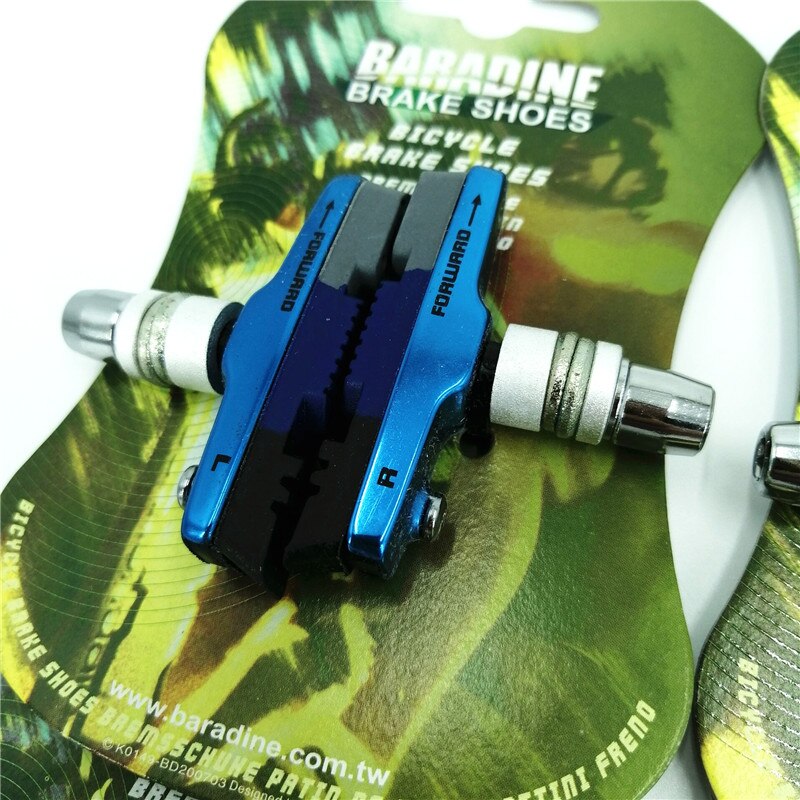 Folding Bike V Brake Caliper Shoe Set Brompton-Birdy Brake Shoe Bicycle V Brake Shoes