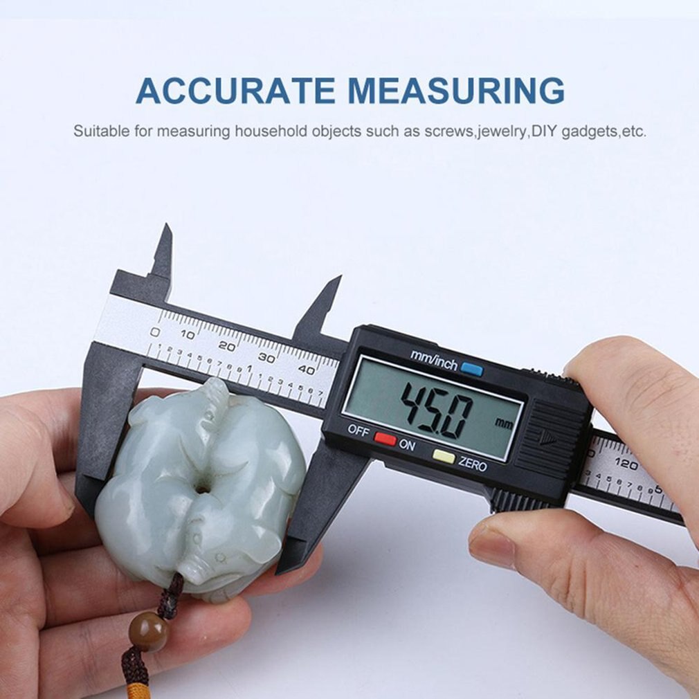 Electronic Digital Display Vernier Caliper 0-150Mm Plastic Digital Display Caliper Measurement Tool Inner Diameter