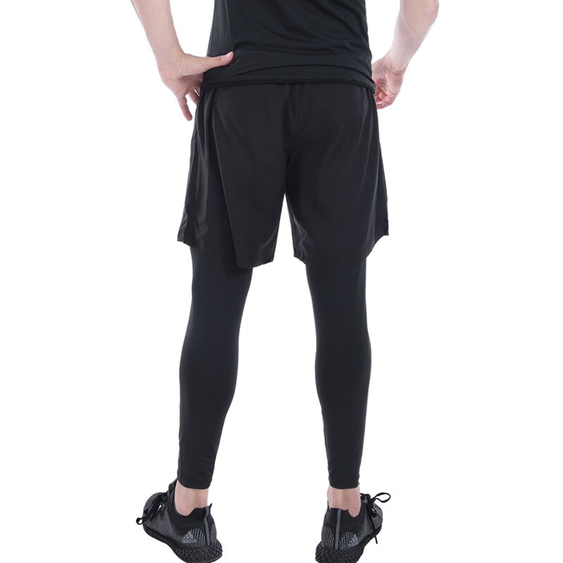 Männer Shorts Und Leggings 2in1 Sportswear Sport Leggings Gym Fitness Sport Hosen Lauf Traning Sportwear Für Männer 71604