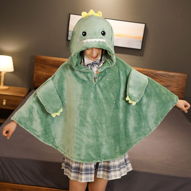 Enfants Koala garçons peignoirs serviette de plage Enfant vêtements de nuit à capuche peignoir de bain enfants peignoir pour les filles: green