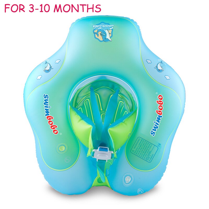 Swimbobo baby swimming ring lying ring with seat pocket anti-slide children swimming ring armpit ring Pools & Water Fun: S