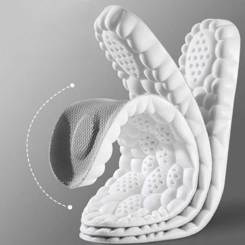 Reflexologie massage-inlegzolen voor verlichting van platvoeten, acupressuur schoeninlegzolen, verbeteren de bloedsomloop, comfortabel voor sneakers en werklaarzen