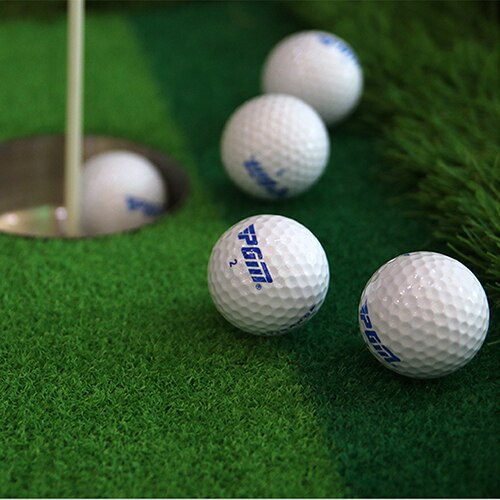 2Pcs Double Layers Golf Balls Practice Golf Balls Hexagonal Training Hit Away Distance Golf Ball Golf Training Ball Accessories