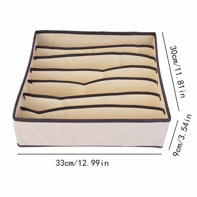Unterwäsche Bh Veranstalter Lagerung Kasten Beige Schublade Schrank Organisatoren Boxen Für Unterwäsche Schal Socken Veranstalter: Silber