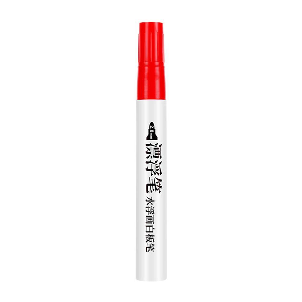 Children's Drawing Pen Painting Pen Magical Water Painting Pen 8pcs School Classroom Whiteboard Pen Dry Erase White Board Marker: Red