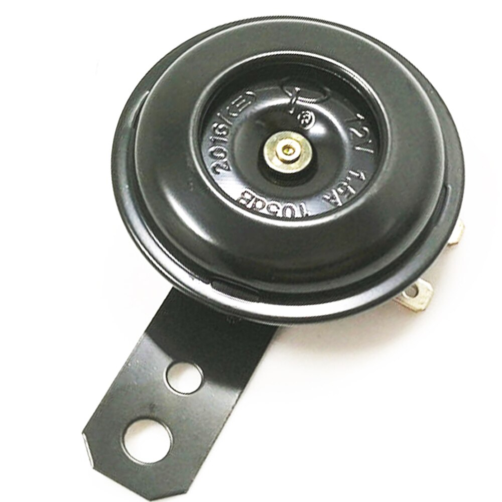 Klaxon de moto 12V, 1,5 a, 105db, Kit électrique pour voiture et vélo, klaxon puissant, étanche, haut-parleur rond