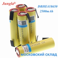 Originele 18650 HE4 2500Mah Li-Ion Batterij 18650 3.7V Oplaadbare Batterijen Max 20A Ontlading + nikkel Vel