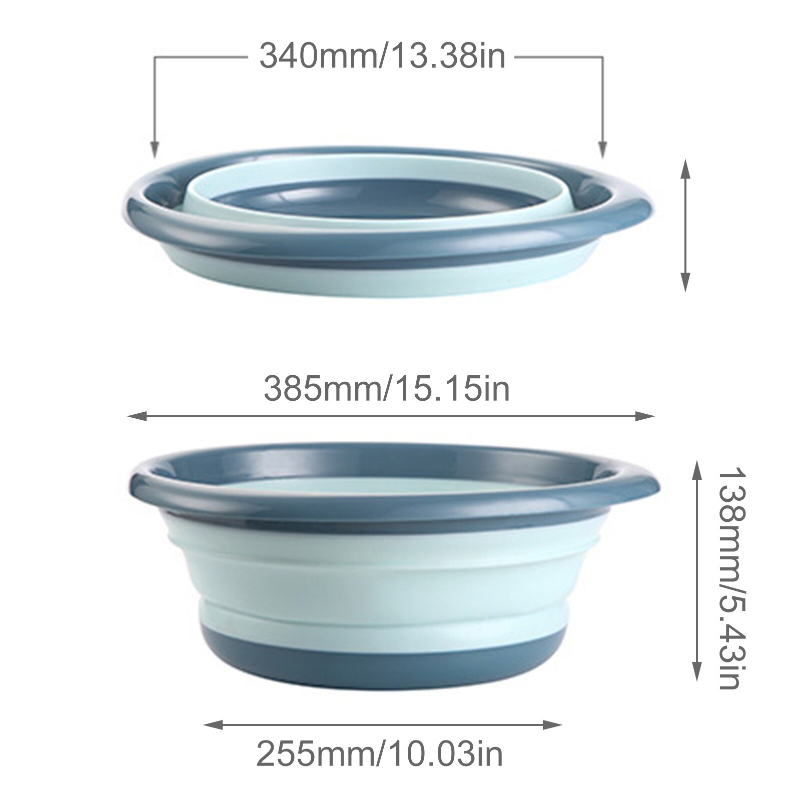 Folding Basin Outdoor Travel Portable Basins Washing Face Laundry Vegetable Washing Basin Foldable Basins: 04 1pcs