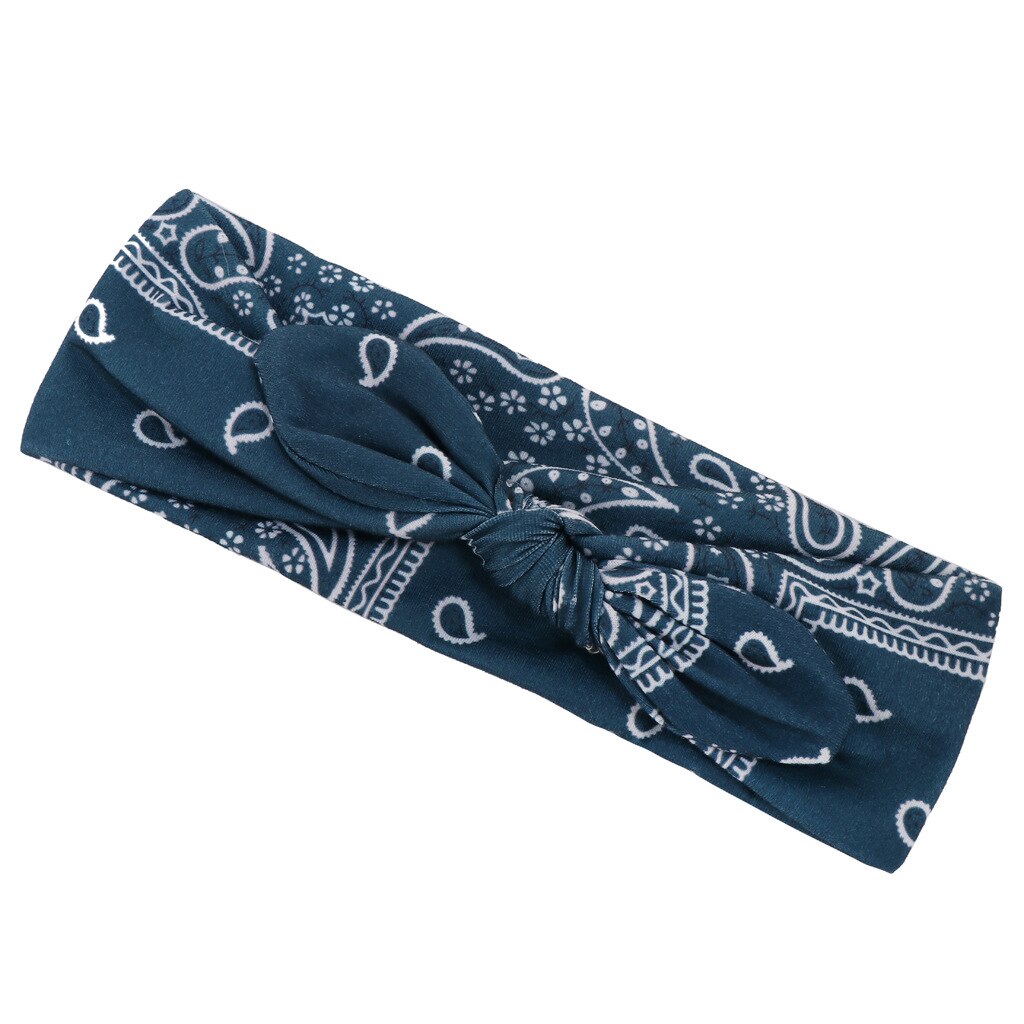 Mode Vrouwen Meisjes Zomer Haarbanden Print Hoofdbanden Vintage Cross Tulband Bandage Bandana Haarbanden Haar Accessoires