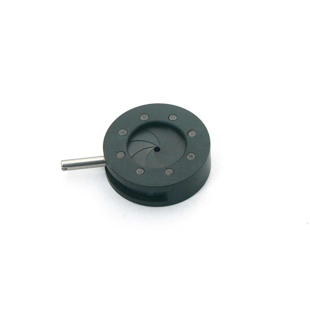 Adjustable 1-12mm Mechanical Iris Diaphragm Aperture for Microscope Camera Adapter Monitor Condenser