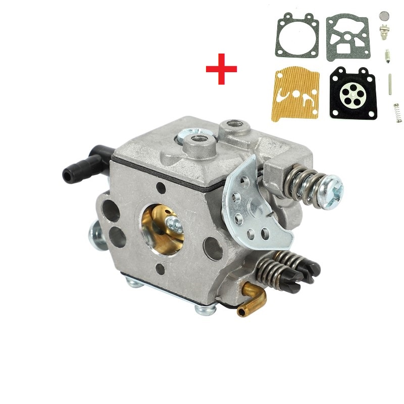 Walbro carburador compatible con Zenoah G2500 2500 YD25 25cc motosierra GGP STIGA Alpina A305 CJ300 SPR255 CASTOR 25.4cc Sierra de mango superior