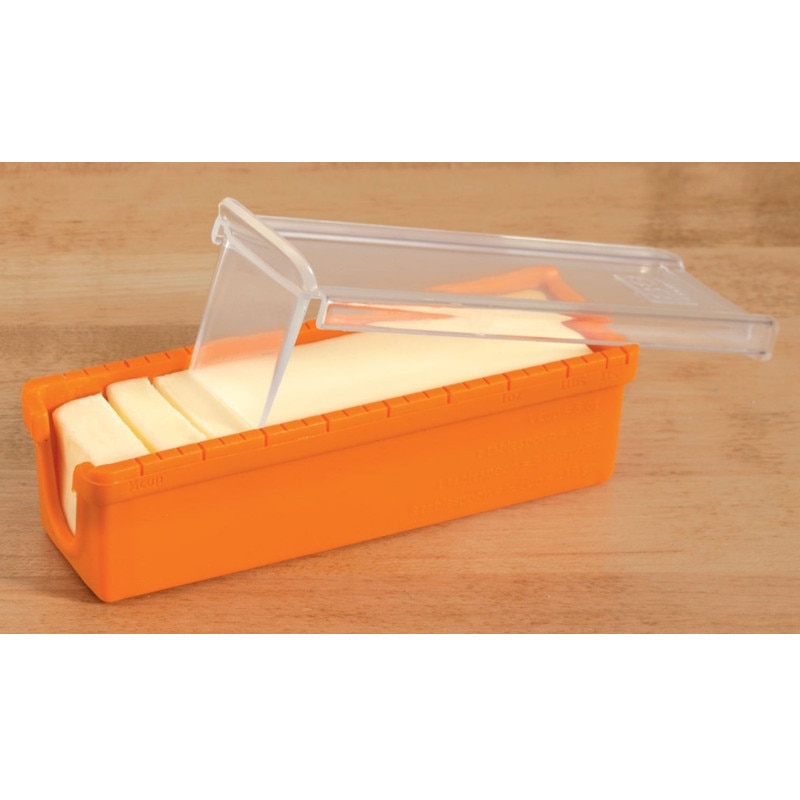 Siliconen Boter Slicer Cutter Container Keeper Keuken Tool met Deksel voor Opslag Maatregel Boter om Brood, Broodjes, cookies