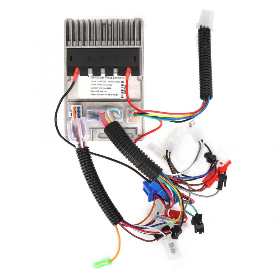 Electric Motorcycle 36V 48V 60V 72V 500W Brushless Controller Electric Vehicle Bike 3 Modes Sine Waves Speed Controller