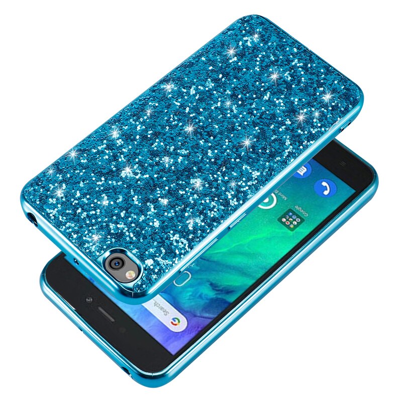 Case For XiaoMi RedMi GO Rhinestone Shockproof soft Silicone Back Cover For XiaoMi RedMi GO Glitter Diamond Cases Cover