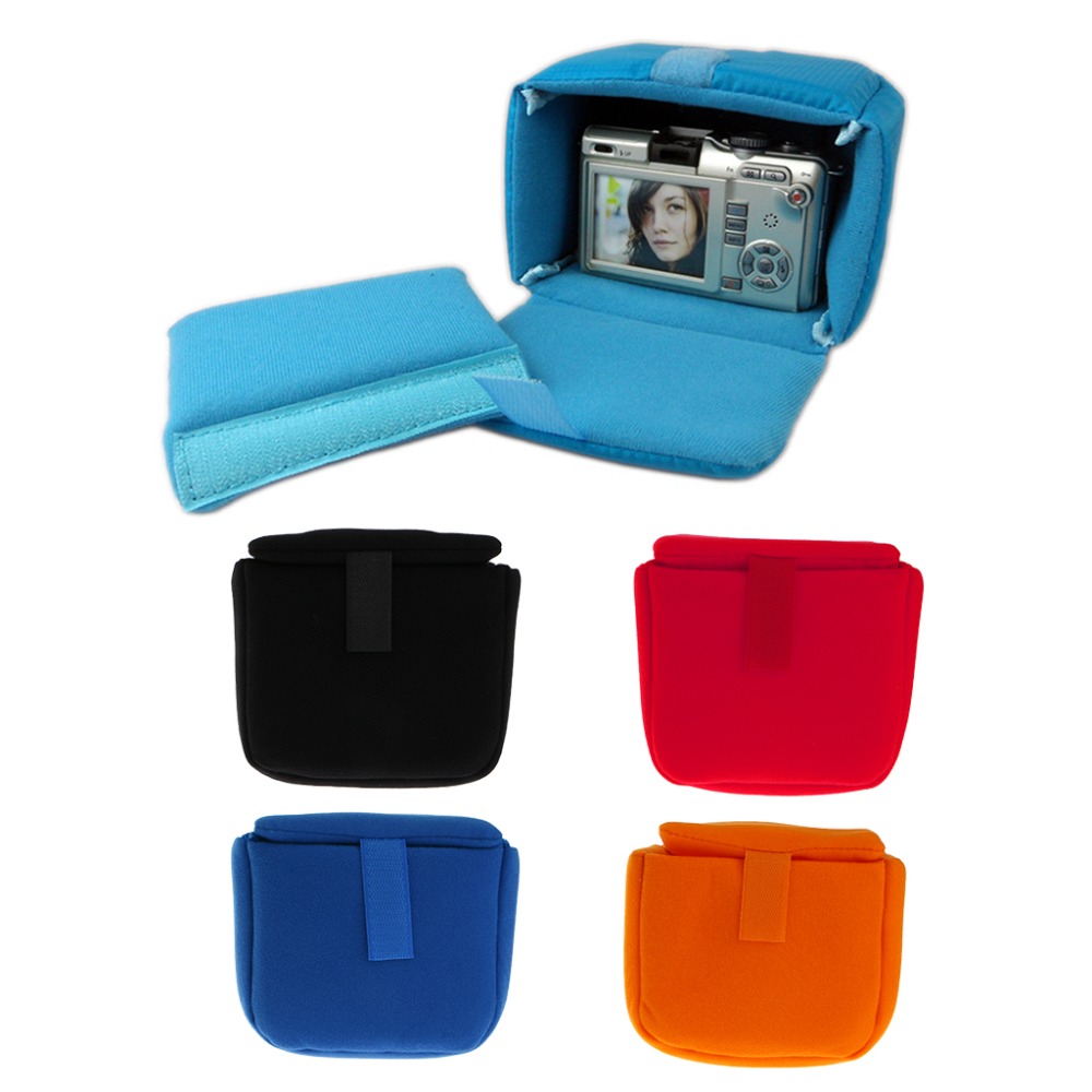 Shockproof Camera Lens Case Pouch Insert Kussen Partitie Gevoerde Tas Voor Dslr