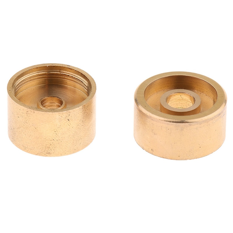 TOP1 Set Trumpet Valve Finger Buttons Trumpet Parts Accessories Musical Instrument Accessories for Trumpet -Golden