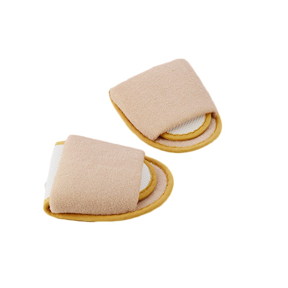 Simple Slippers Men Women Hotel Travel Spa Portable Slippers Solid Folding House Home Floor Towel Slippers Indoor