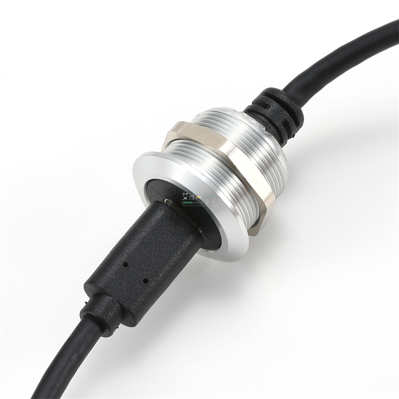 0.5-2m metall hdmi 2.0 data forlengelseskabelkontakt hunn-til-hann innfelt adapterkontaktledninger, til bil, lastebil, motorsykkelindustri