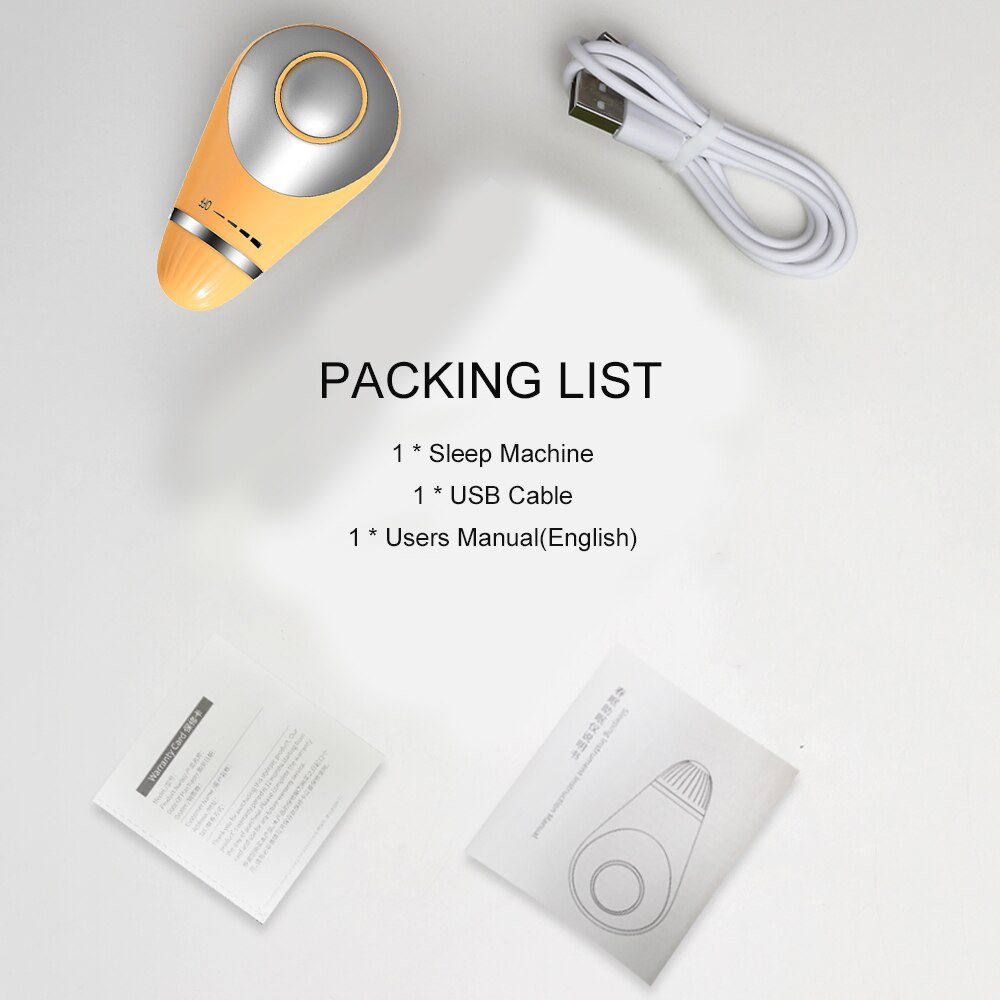 Electric Sleep Machine Timing Sleep Therapy Handheld Sleeping Helper Insomnia Physiotherapy Auxiliary Instrument