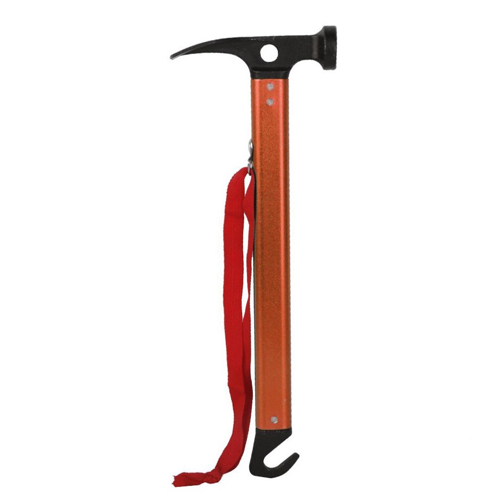 Marteau maillet de Camping multifonction pour piquets de tente (rouge)