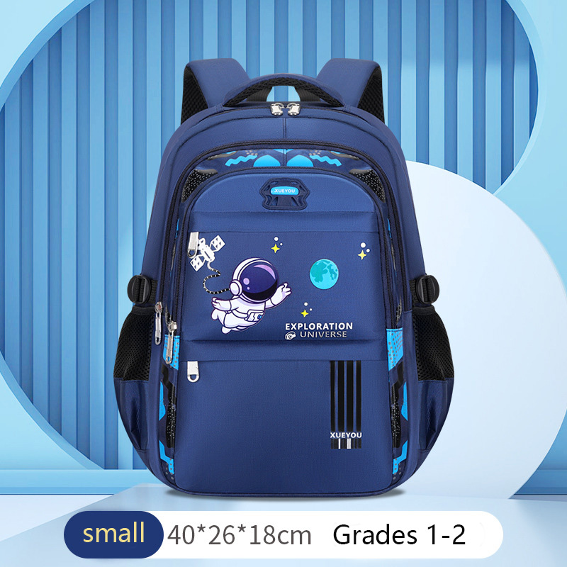 Mochila para chico de 2 a 16 años, mochilas escolares para niños, Mochila escolar de astronauta, bolsa de libros impermeable para niño de primaria, Mochila Infantil: Beige