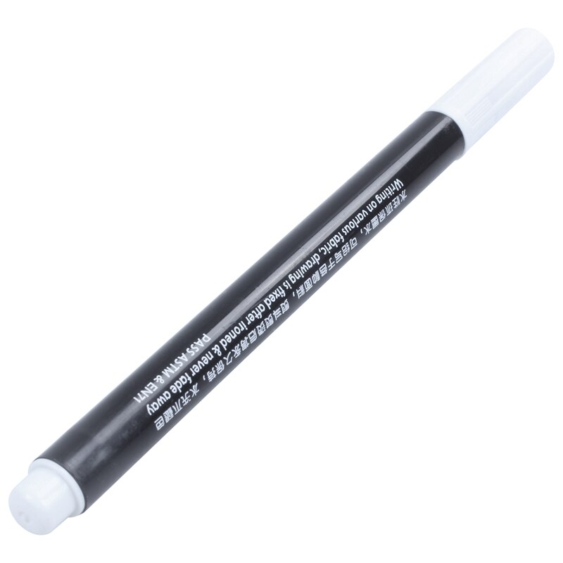 1 x Fabric Marker Pens Permanent Colors For DIY Textile Clothes T-Shirt Shoes: white