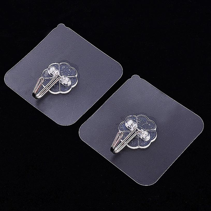 Wall Door Self Adhesive Traceless Hooks Kitchen Clothes Coat Hanger Stick On Bathroom, Wall Hanging Hanger Self Adhesive Hooks