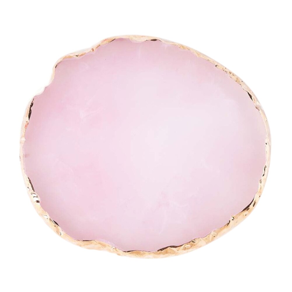 Hars Make Mixer Nail Art Polish Mengen Plaat Foundation Coloring Palet Glad En Professionele, Te Reinigen En Veeg.: Roze