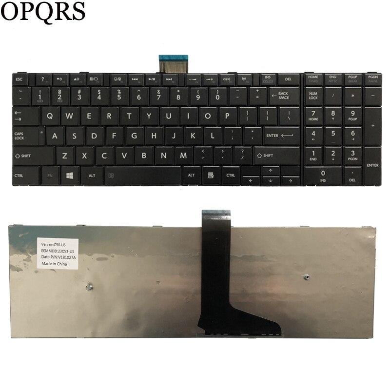 Us Laptop Toetsenbord Voor Toshiba MP-11B53US-930B 6037B0084402 V138170ES1