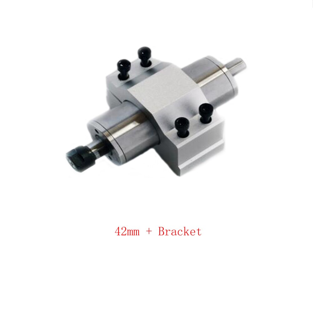 1pc CNC machine tools motorized spindle 36mm 42mm with ER11 collet spindle motor drilling and tapping grinding: 42mm set