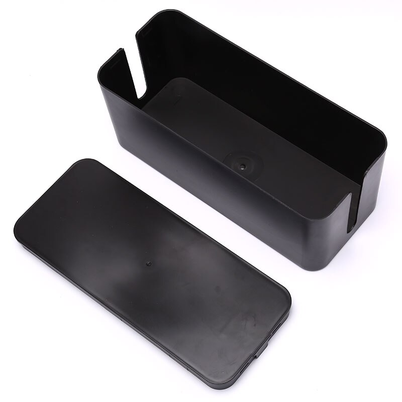 Plastic Wire Storage Box Convenient Removable Cover Cable Tidy Box Power Switch Easy to Heat Emission Junction Box