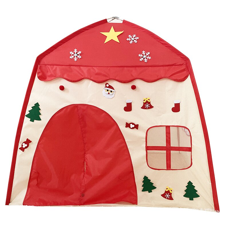 Christmas House Children Indoors and Outdoors House Christmas Party Decoration Baby Tent Boys and Girls Year: Default Title