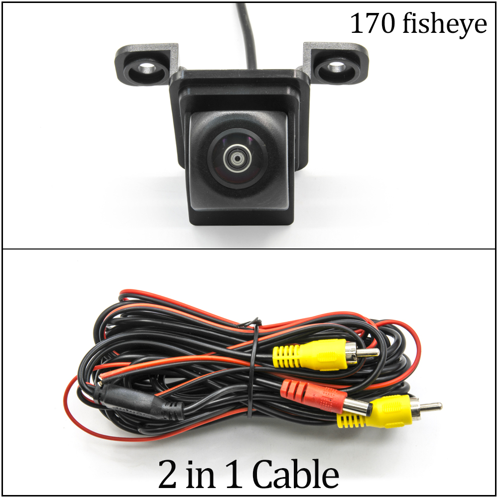 Vehicle Rear View Camera For SsangYong Tivoli/Tivoli XLV/Tivoli Air/LUVi Car Backup Reverse Parking Monitor: 170 fisheye