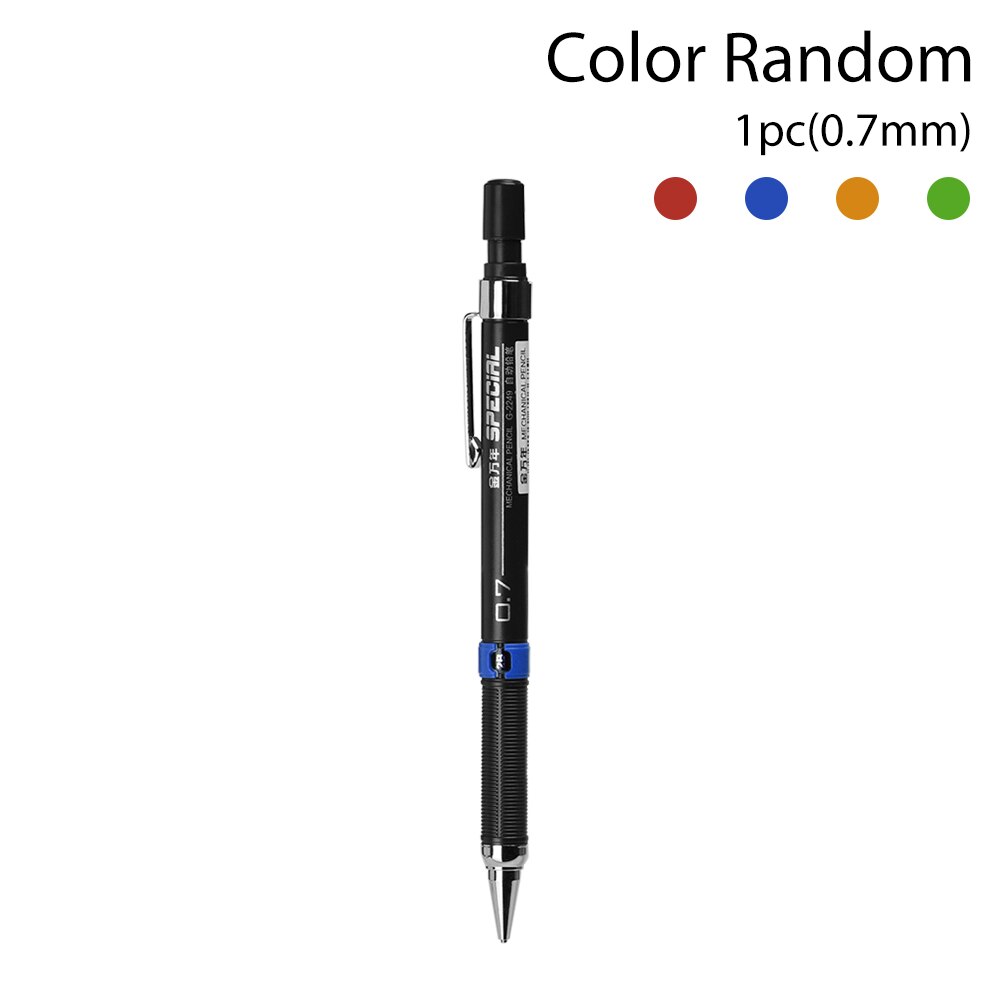 0.5/0.7mm Automatic Mechanical Pencil Drawing Writing Painting Tools Stationery Graphite Leads Pencils Sketch Office Supply: 0.7mm pen