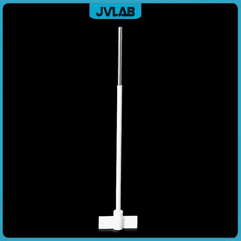 Propeller Roerder Ptfe Paddle Roerder Gebruik Voor Lage Viscositeit Media Op Medium &amp; Hoge Snelheden Mengen As Lengte 370Mm ptfe-gecoate