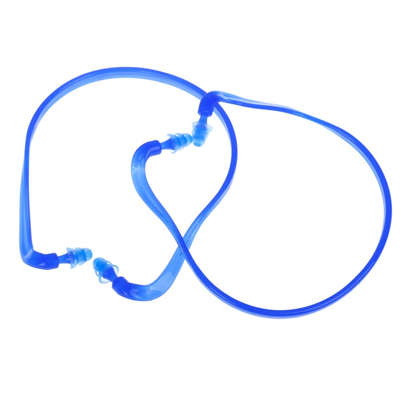 1Pcs Swim Reusable Hearing Protection Noise Reduction Earplugs Earmuff Silicone Ears Protector Corded Ear Plugs