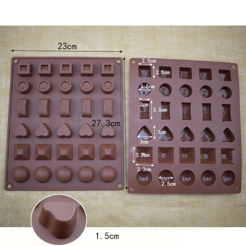 KAKURI DIY Chocolate Mold Silicone Spoon Chocolate... Grandado