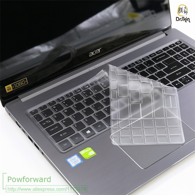 For Acer Aspire 5 A515-52 57MU A515-52g A515-52-526C 15.6'' Keyboard Cover laptop TPU CLear Protector Notebook Skin