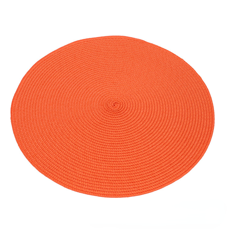 Chapéu de palha redondo para casamento, base Fascinator, acessórios para cabelo DIY, mulheres Derby, Pary, Kentucky Millinery Supplies, 38x38cm: Laranja Vermelho